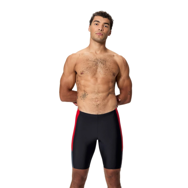 Image of Speedo Mens Dive Jammers Ant/Rish Red male Small