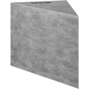 Image of VEVOR Tile Shower Seat, 22.4" x 16" x 20" Ready To Tile Shower Seat, Factory Waterproof & 100% Leak Proof Tileable Shower Corner Seat, 440 lbs Load-be