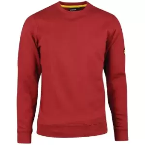 Image of Barbour International Badge Sweatshirt - Red