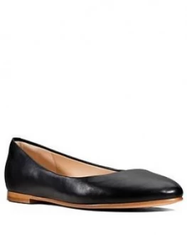 Image of Clarks Grace Piper Ballerina - Black