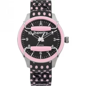 Image of Ladies Superdry Scuba Polka Watch
