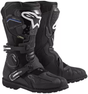 Image of Alpinestars Toucan Gore-Tex Motorcycle Boots, black, Size 42, black, Size 42