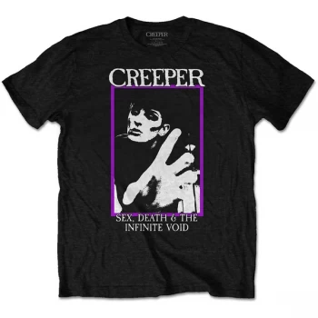 Image of Creeper - SD&amp;TIV Unisex Small T-Shirt - Black