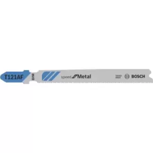 Image of Bosch T121AF Speed Metal Cutting Jigsaw Blade Pack of 5