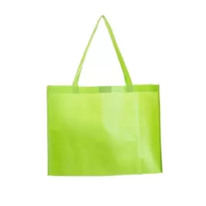 Image of United Bag Store Long Handle Tote Bag (One Size) (Apple Green)