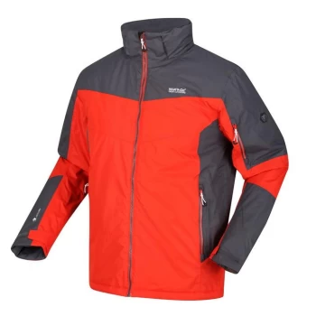 Image of Regatta Fincham Waterproof Jacket - CajunOr/Rhin