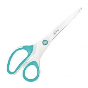 Image of Leitz WOW Titanium Office Scissors 205mm Ice Blue 53192051