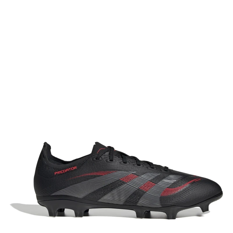 Image of adidas Predator League Firm Ground Football Boots Black/Grey male 6 (39.3)