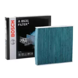 Image of Bosch Pollen filter FIAT,LANCIA,ABARTH 0 986 628 531 51854923,71775823,A22002300 51854923,71775823,A22002300