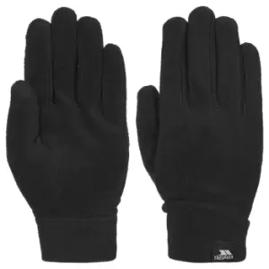 Image of Trespass Mens Gaunt II Fleece Gloves (L) (Black)