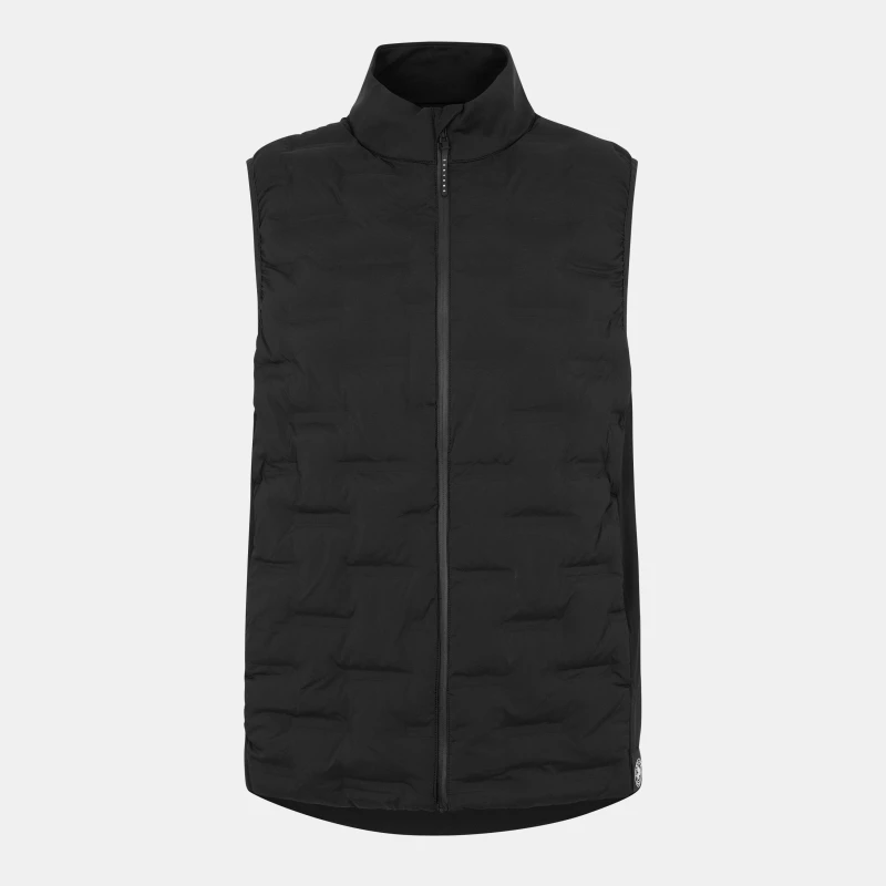 Image of Castore Mens Ireland Lightweight Weather Resistant Gilet Black male XS