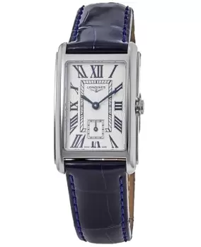 Image of Longines DolceVita Silver Dial Leather Strap Womens Watch L5.512.4.71.7 L5.512.4.71.7
