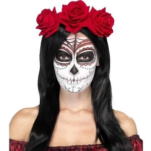Image of Day of the Dead Headband (Red)