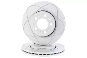 Image of ATE Brake disc VW,AUDI,SKODA 24.0322-0151.1 1J0615301D,1J0615301L,6QD615301 Brake rotor,Brake discs,Brake rotors 6R0615301,6R0615301C,1J0615301D