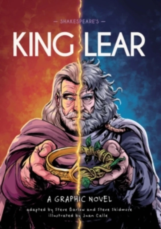 Image of Classics in Graphics: Shakespeare's King Lear : A Graphic Novel Hardback