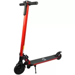 Image of Homcom Electric Scooter Folding Adjustable Speed W/ Light Red