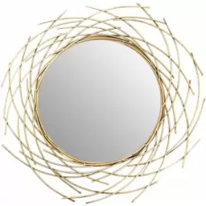 Image of Farran Sunburst Wall Mirror - Premier Housewares