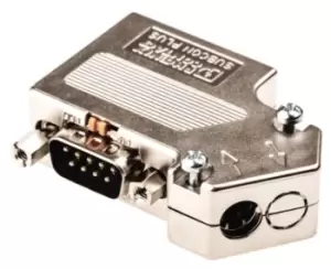 Image of Phoenix Contact SUBCON-PLUS-CAN/PG 9 Way Cable Mount D-sub Connector Male/Female, 2.77mm Pitch
