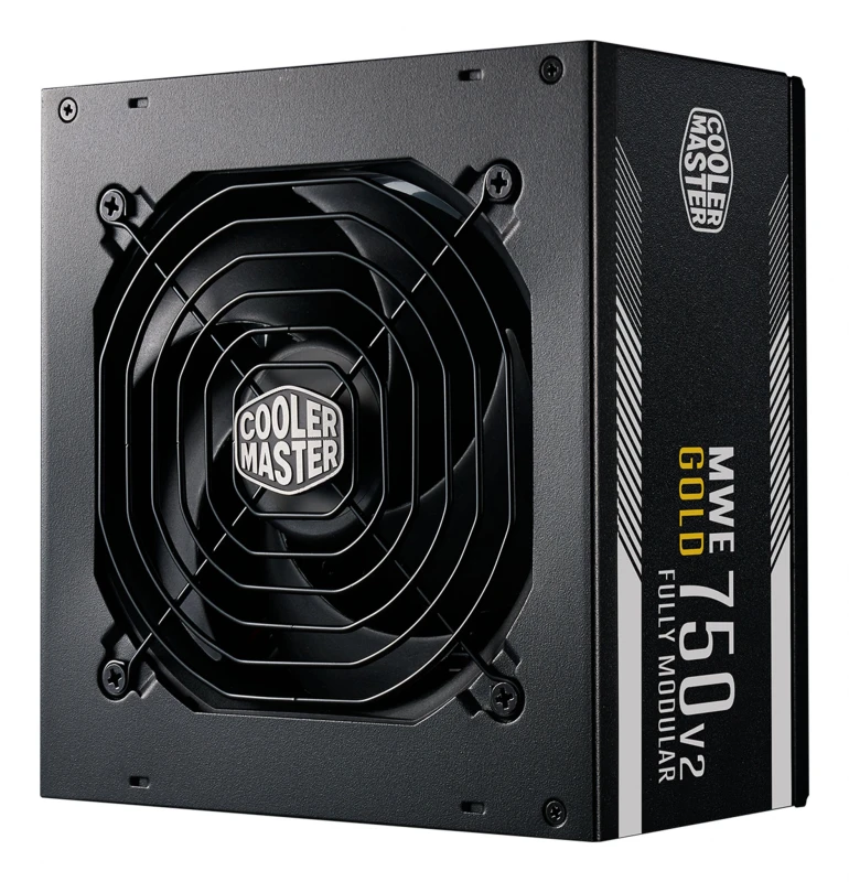 Image of Cooler Master Cooler Master MWE Gold 750 V2 ATX 3.0 Ready power supply unit 750 W 24-pin ATX Black MPE-7501-AFAAG-3UK