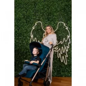 Image of My Babiie MB51 Dani Dyer Navy Leopard Lightweight Stroller