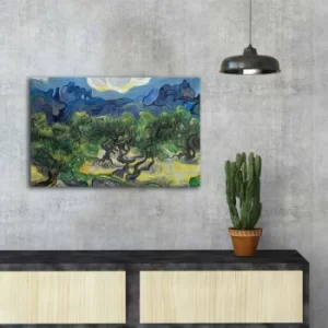 Image of FAMOUSART-040 Multicolor Decorative Canvas Painting