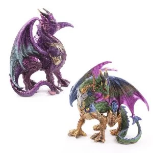 Image of Warrior Dark Legends Dragon Figurine (1 Random Supplied)