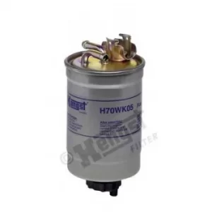 Image of In-Line Fuel Filter H70WK05 by Hella Hengst