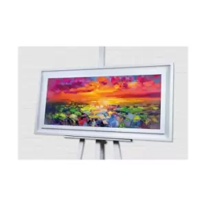 Image of Scott Naismith Colour Frequency Iii Framed Art - 50 x 100