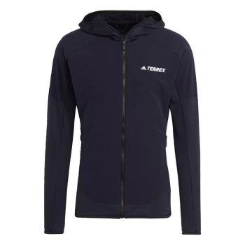 Image of adidas Terrex Skyclimb Fleece Jacket Mens - Legend Ink