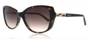 Image of Swarovski SK0124 Sunglasses Havana 52F 56mm