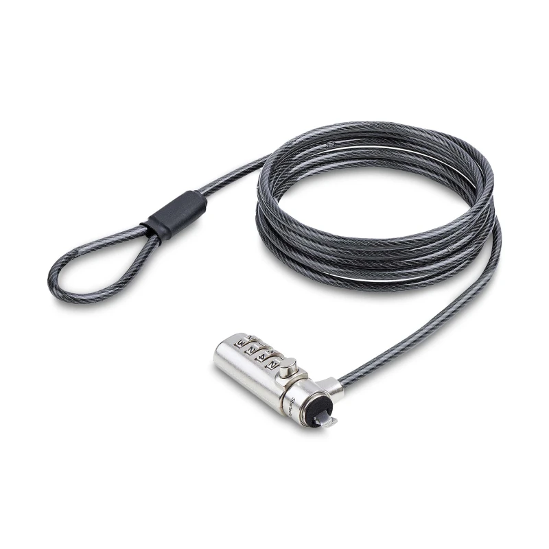 Image of StarTech.com Noble Wedge Cable Lock, 5ft SNBLC4D-LAPTOP-LOCK