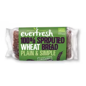 Image of Everfresh Natural Foods Organic Sprouted Wheat Bread 400g