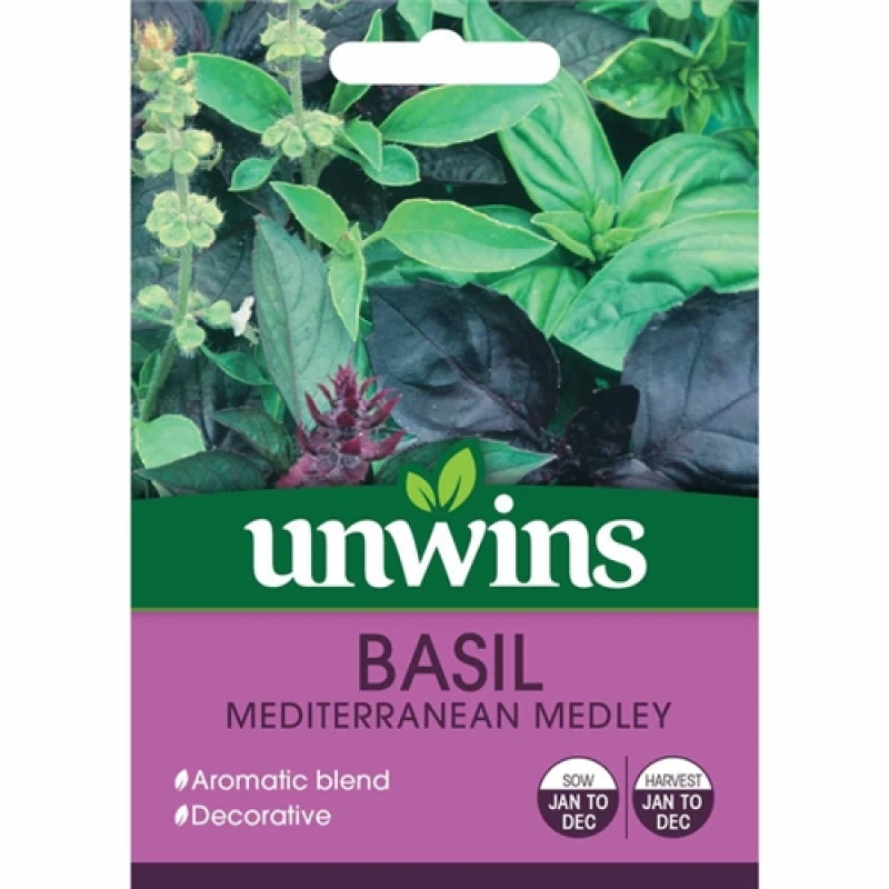 Image of Unwins Herb Basil Mediterranean Medley