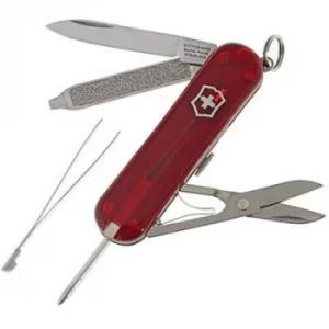 Image of Victorinox Signature Rubin 0.6225.T Swiss army knife No. of functions 7 Red (transparent)