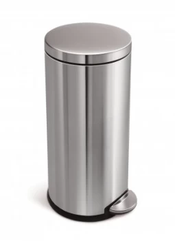 Image of Simplehuman 30 Litre Round Pedal Bin