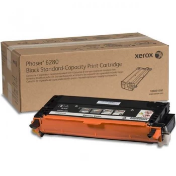 Image of Xerox 106R01395 Black Laser Toner Ink Cartridge