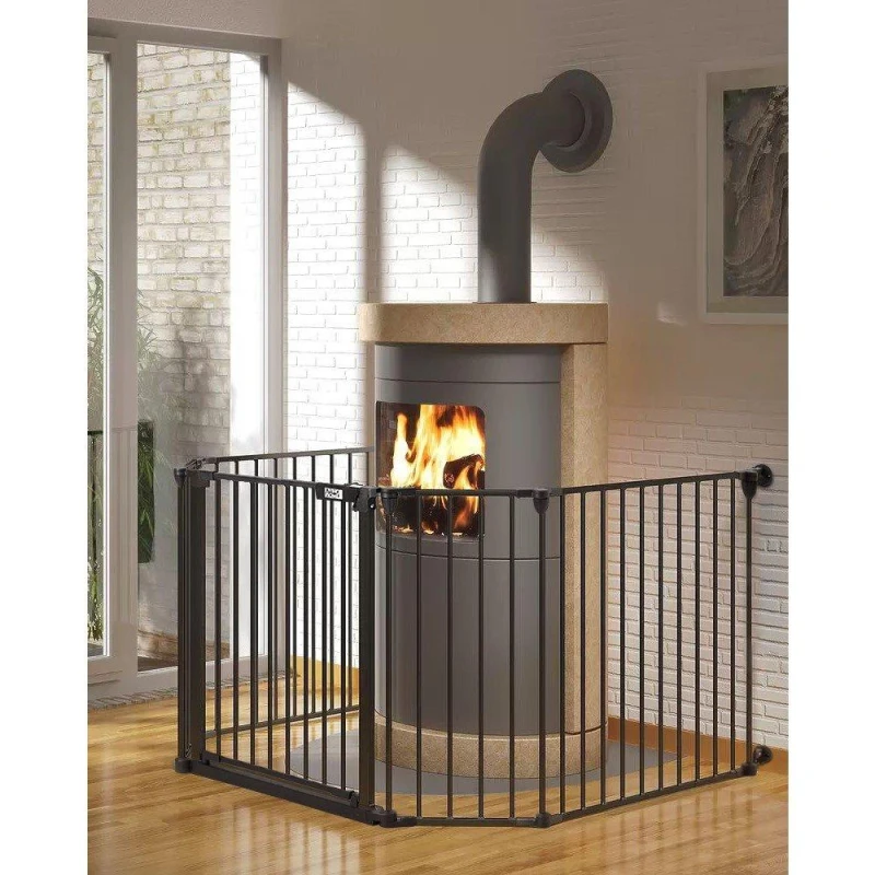 Image of KIDKID Foldable Metal Pet or Kid Playpen Black unisex One size