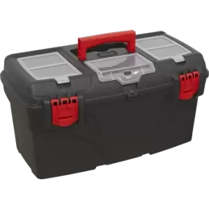 Image of Sealey Composite Tool Box and Tote Tray 560mm 290mm 280mm