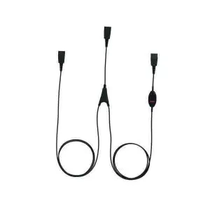Image of Jabra Supervisor Quick Disconnect QD Cord with Supervisor Mute