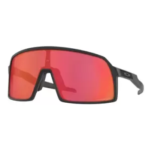 Image of Oakley SUTRO S MATTE BLACK Sunglasses - PRIZM Trail Torch