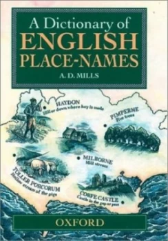 Image of A Dictionary of English Place Names by A. D Mills Book