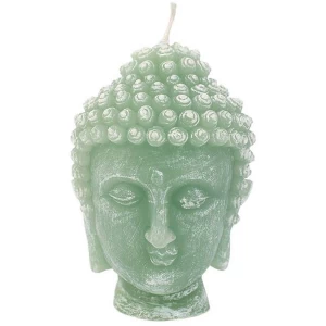 Image of Green Buddha Head Candle