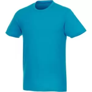 Image of Elevate Mens Jade Short Sleeve Recycled T-Shirt (M) (Blue)