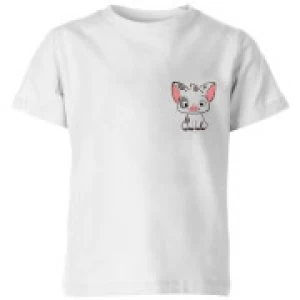 Image of Moana Pua The Pig Kids T-Shirt - White - 7-8 Years - White