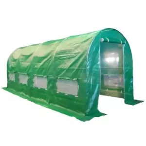 Image of Birchtree Polytunnel Anti-rust Steel Frame Greenhouse