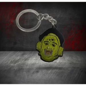 Image of Texas Chainsaw Massacre Metal Keychain Leatherface Limited Edition 4 cm