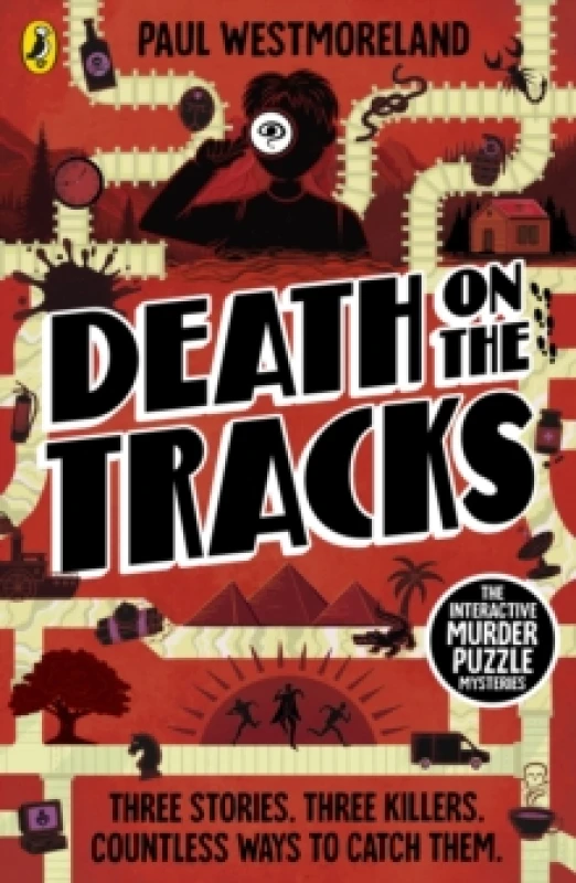 Image of Death on the Tracks : The Interactive Murder Puzzle Mysteries Paperback / softback