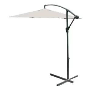 Image of Garden Gear Cantilever Parasol with Cover - Cream