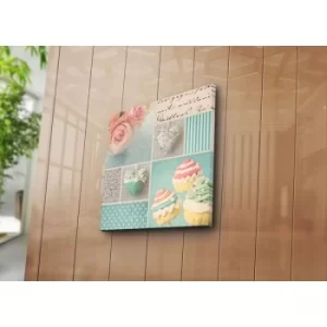 Image of 4545K-16 Multicolor Decorative Canvas Painting