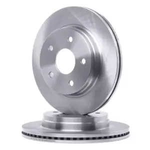 Image of RIDEX Brake disc CHRYSLER,DODGE 82B2233 52010080AE,52010080AA,52010080AB Brake rotor,Brake discs,Brake rotors 52010080AC